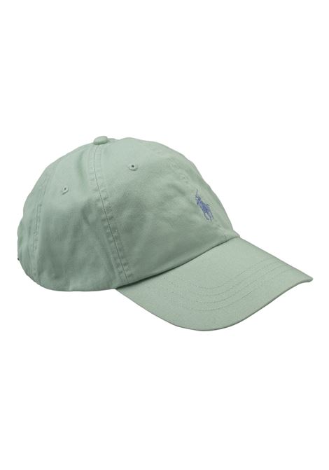 Cappello Da Baseball Verde Con Pony a Contrasto RALPH LAUREN | 710-667709124
